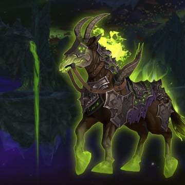 Warlock Class Mount Boost Buy WoW Netherlord S Chaotic Wrathsteed At