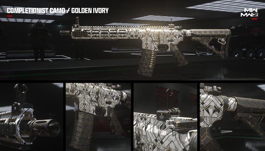 CoD Golden Ivory Camo Boosting Pro Call Of Duty Golden Ivory