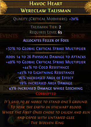 Path of Exile Cyclone Build