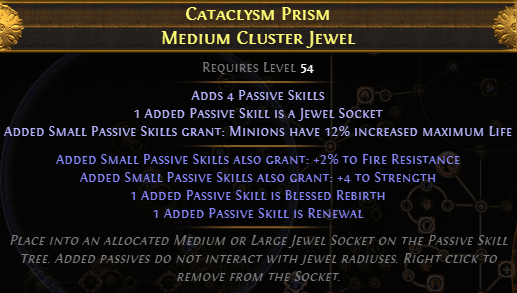 Mediun Cluster Jewel 01