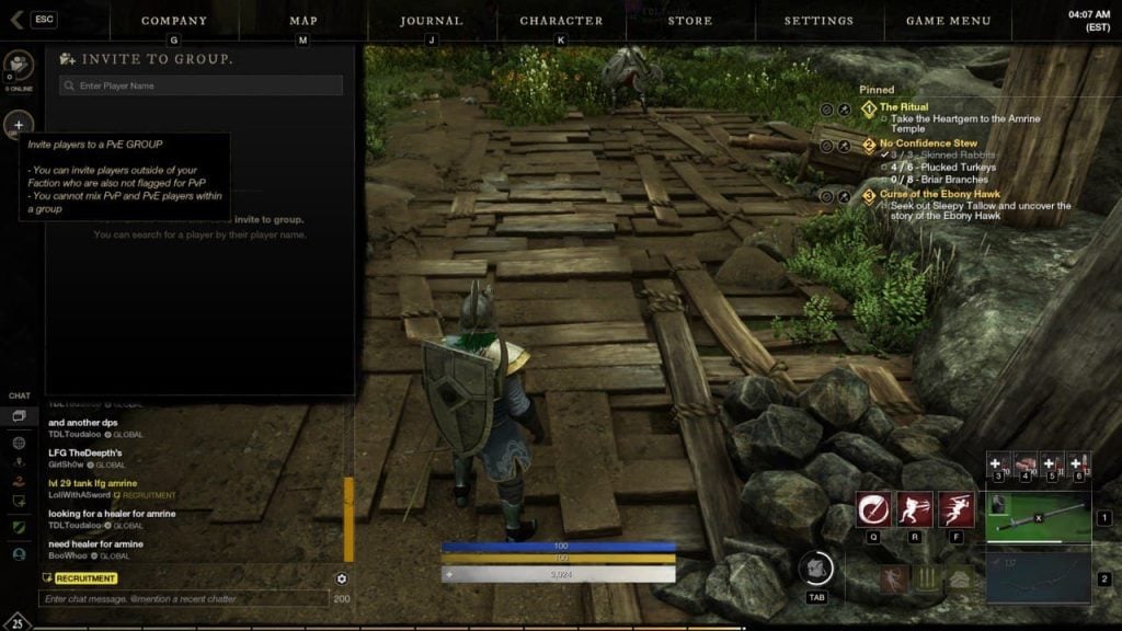 New World Amrine Excavation Full Guide