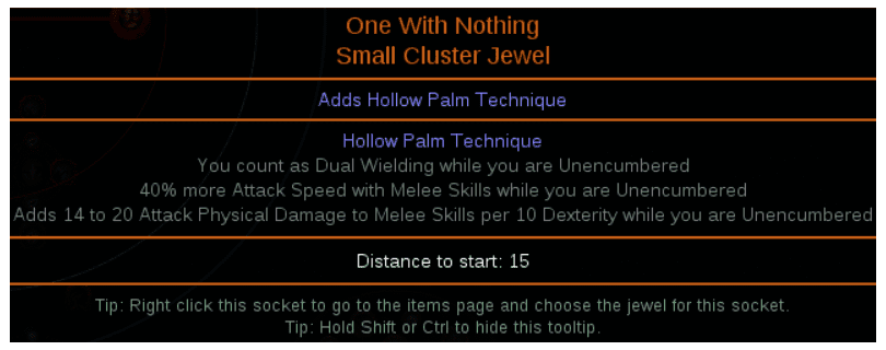 POE Hollow Palm Leveling