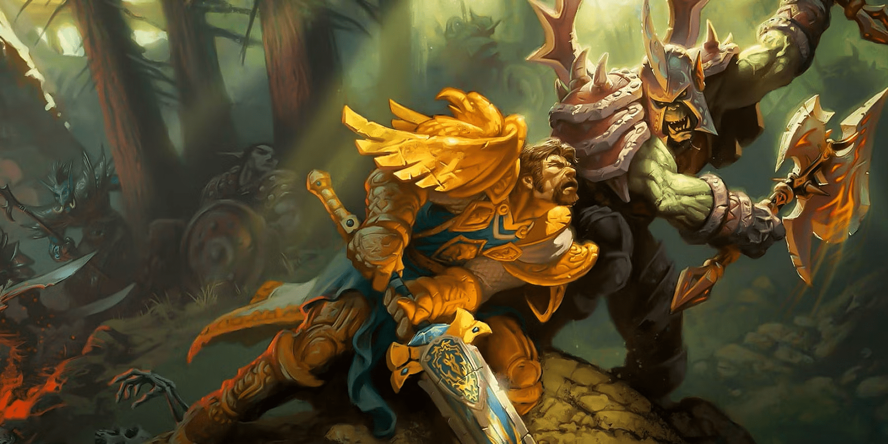 world of warcraft warrior wallpaper