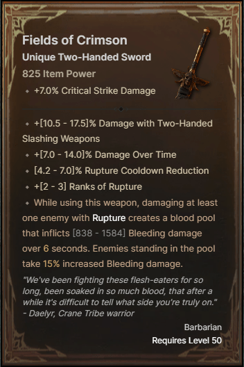 Diablo 4 Rend Barbarian Guide