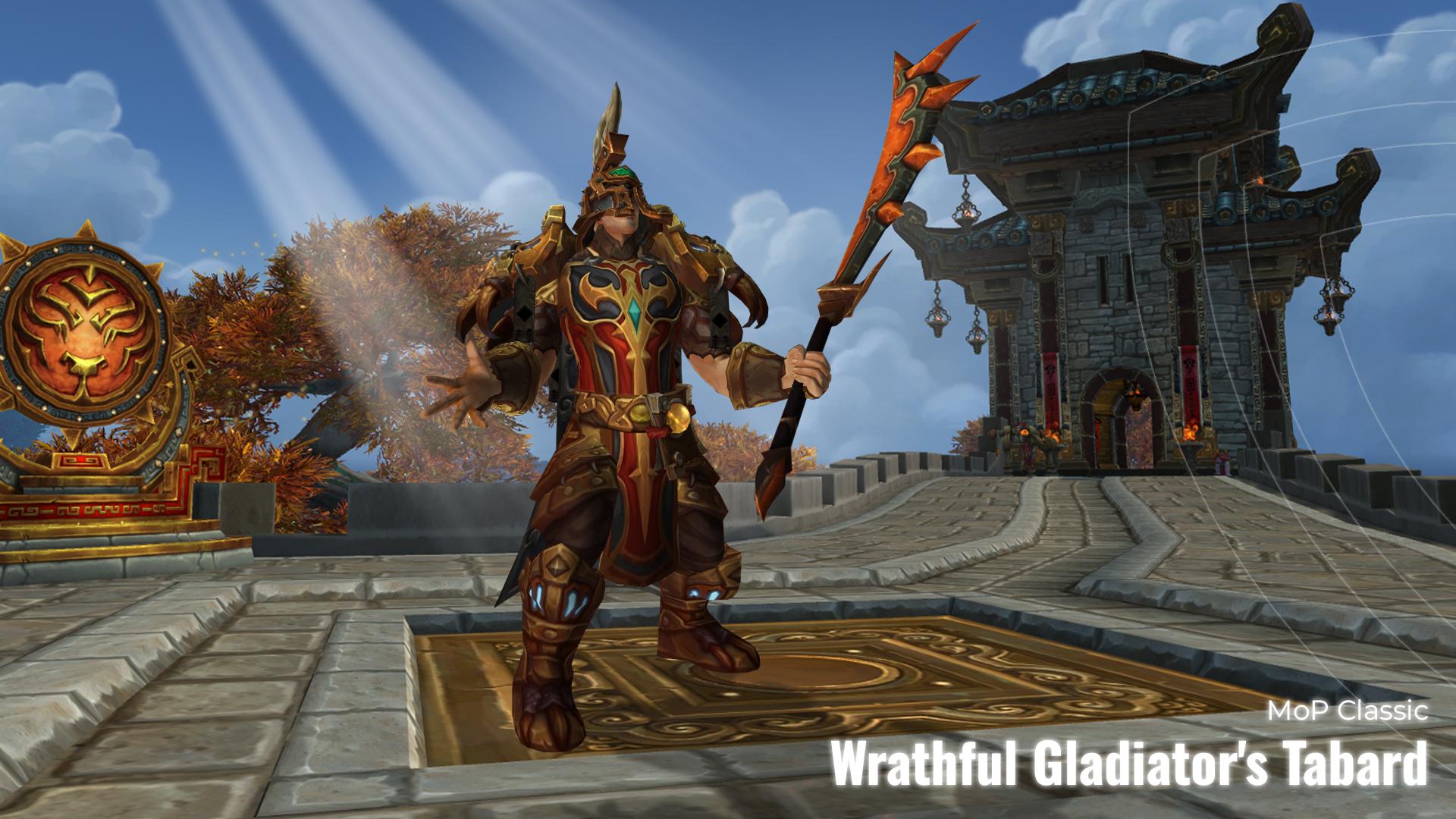MoP Classic Wrathful Gladiator's Tabard