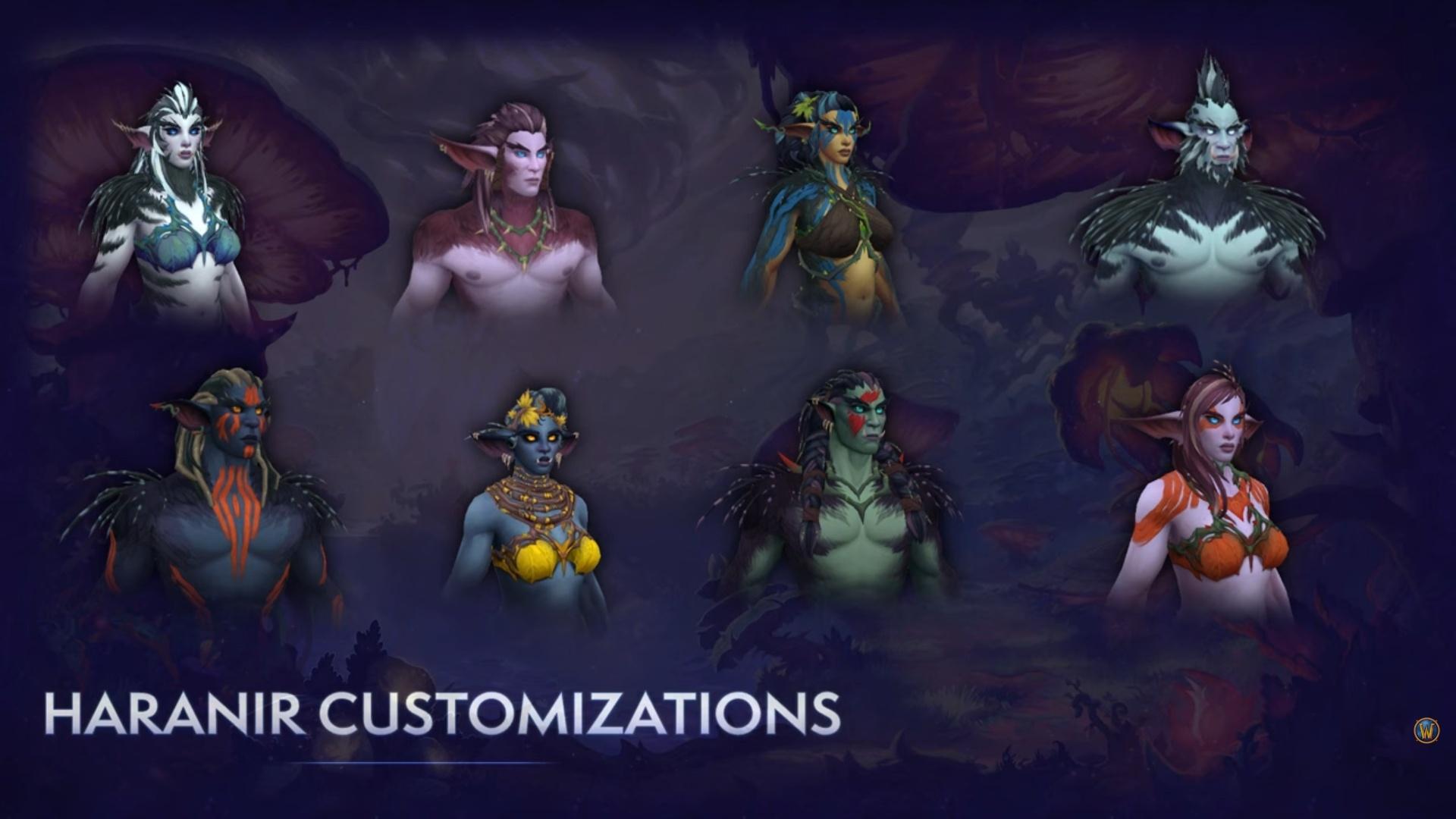 WoW Haranir Allied Race