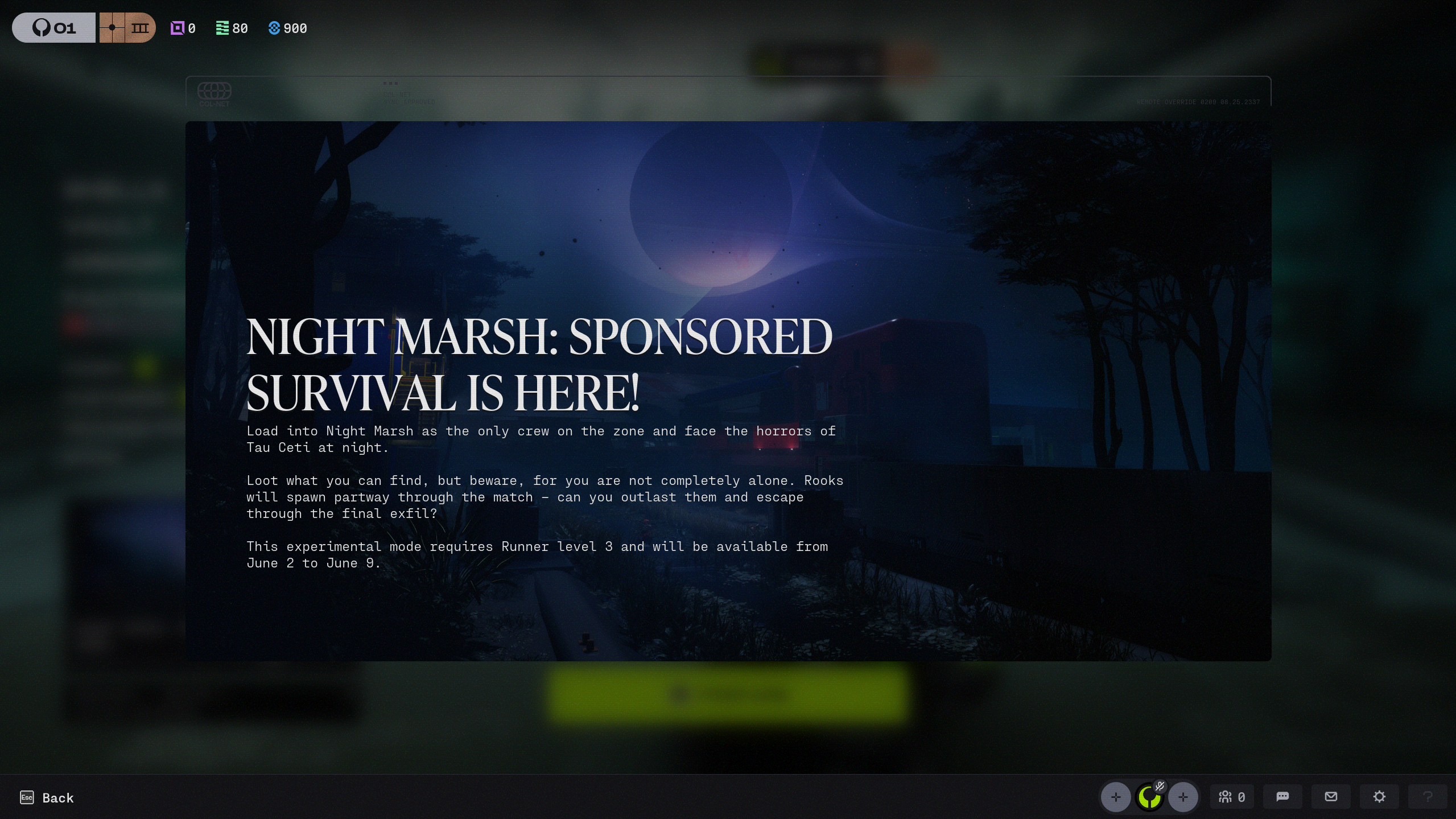 Marathon Sponsored Survival