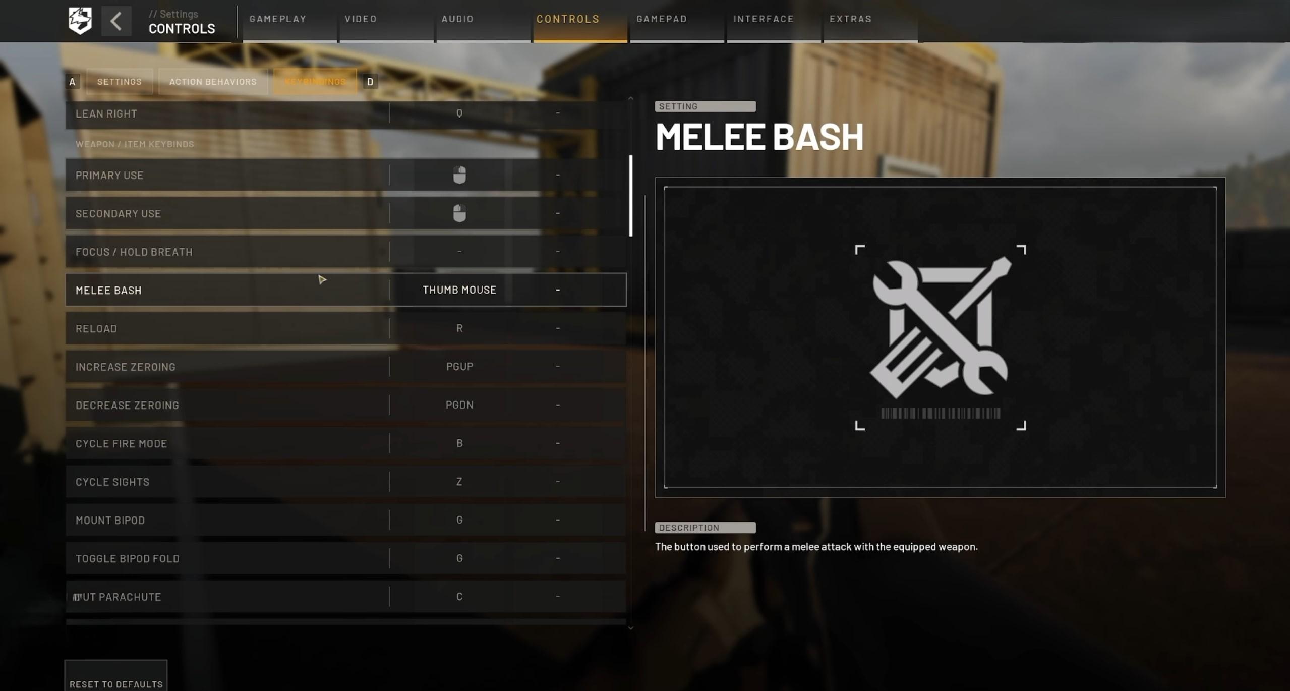 Wardogs Best Settings