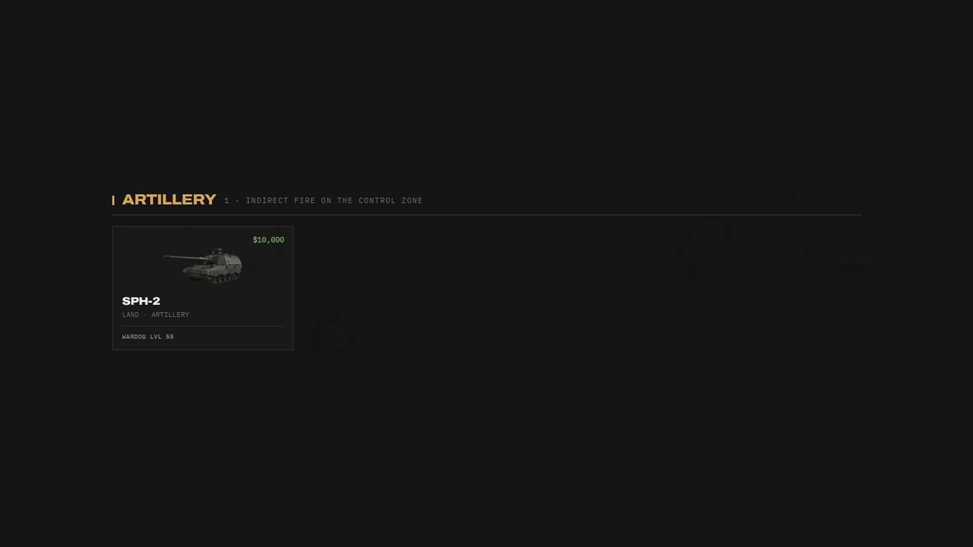 WARDOGS Vehicles Guide