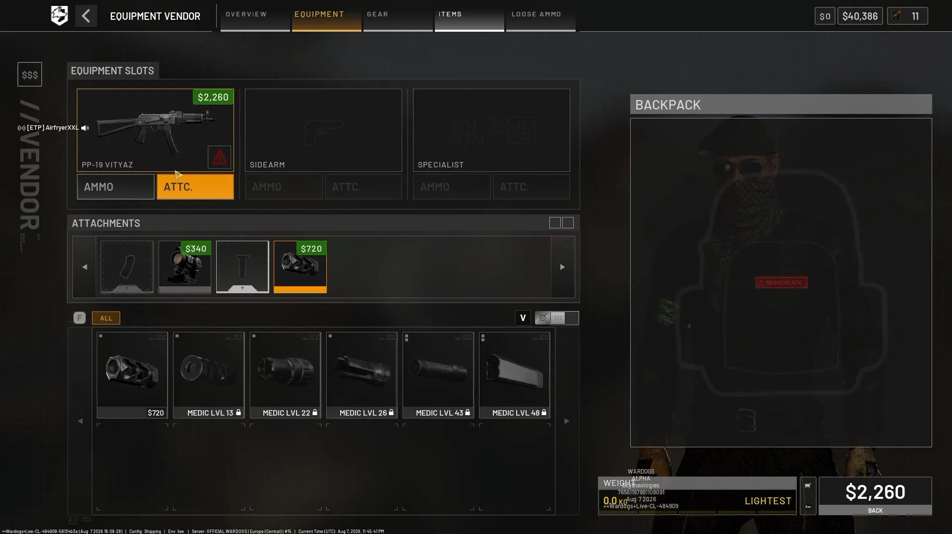 WARDOGS Guide for Beginners