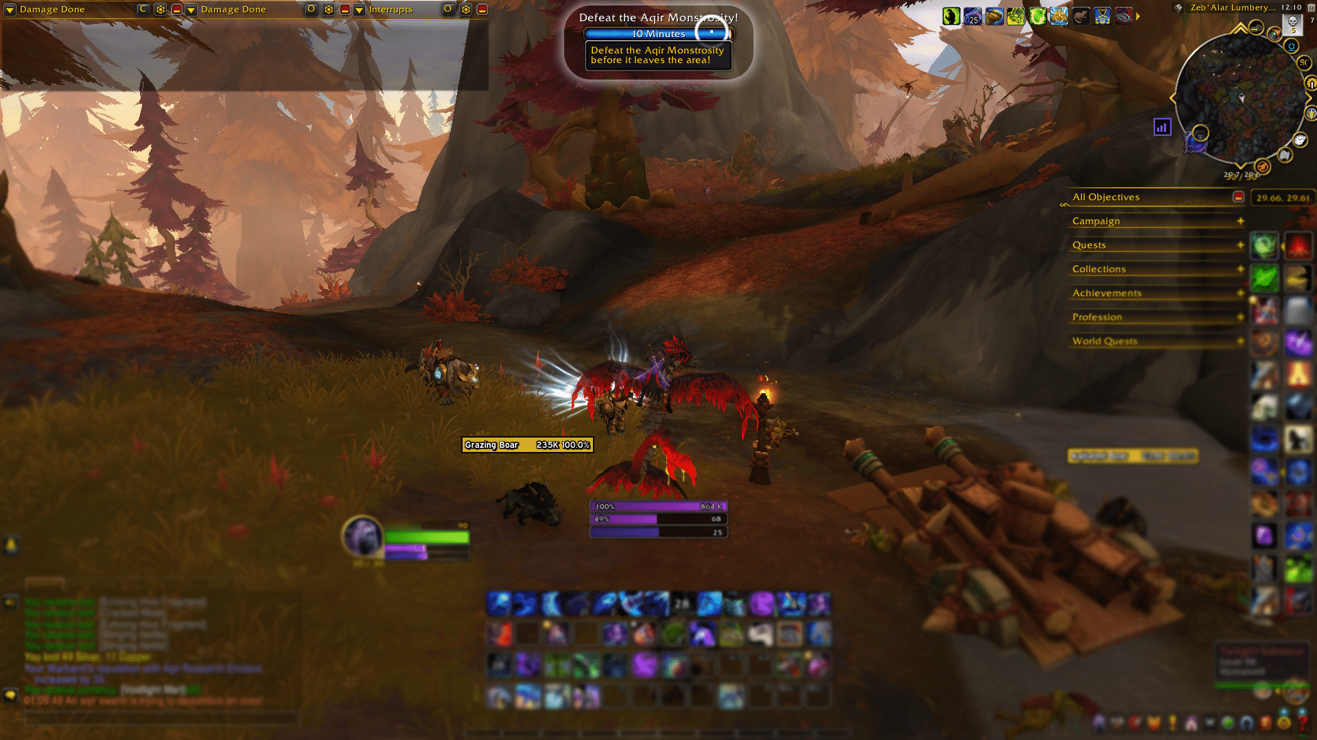 Midnight Aqir Invasions