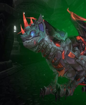 Reins Of The Volcanic Stone Drake Mount Boosting Glory Of The Cataclysm Hero WoW 