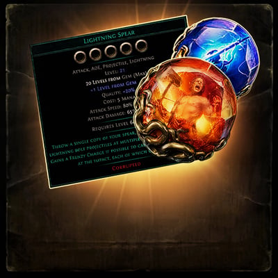 Level 21 Skill Gem