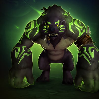 Druid Fel Werebear Form