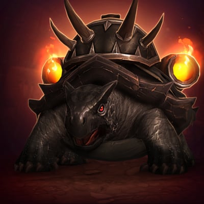 Savage Ebony Battle Turtle