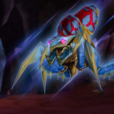 Light Blue Qiraji Battle Tank