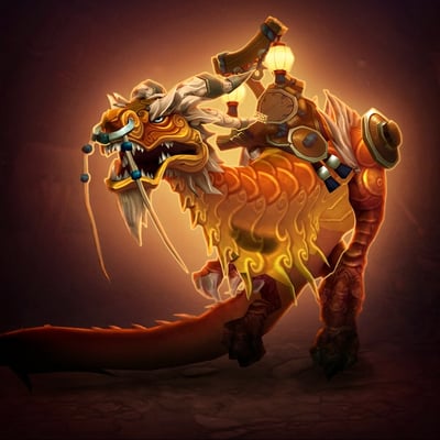 Golden Cloud Serpent