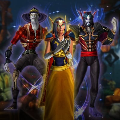 Popular Characters Transmogs