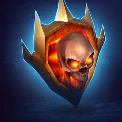 Skullflame Shield