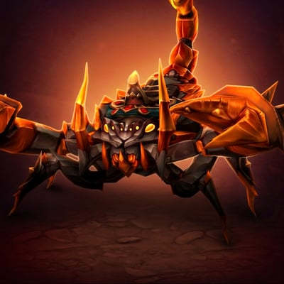 Amber Scorpion