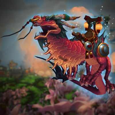 Crimson Cloud Serpent