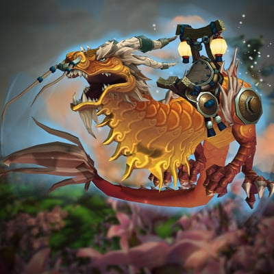 Golden Cloud Serpent