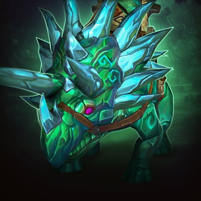 Jade Primordial Direhorn