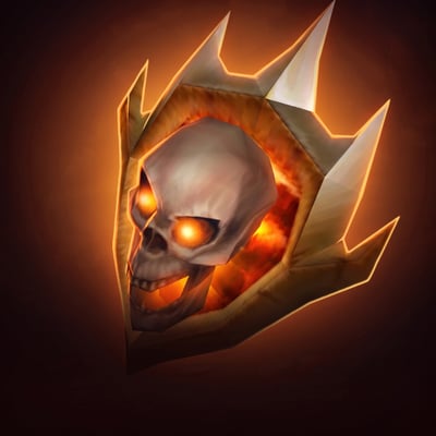 Skullflame Shield