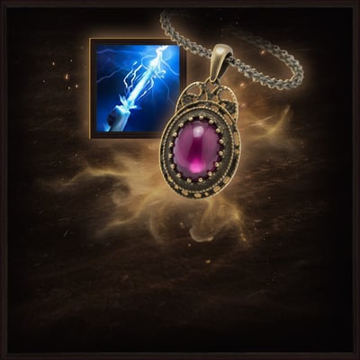 Energy Blade Amulet