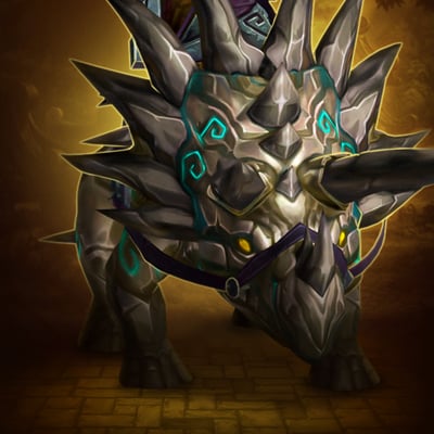 Amber Primordial Direhorn