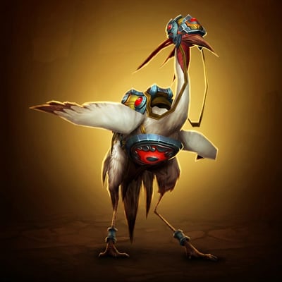 Reins of the Golden Riding Crane