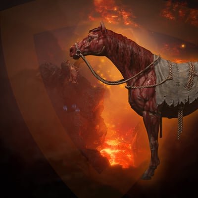 Bloody Liquid Steed Mount