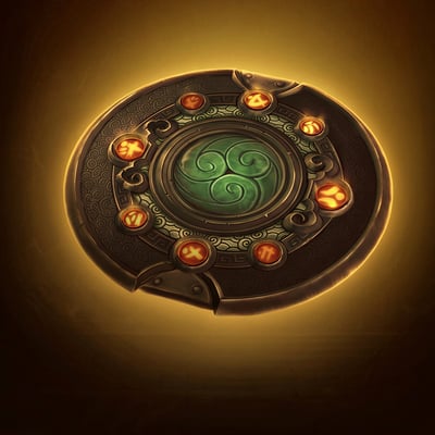 Disc of the Red Flying Cloud