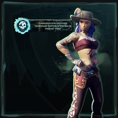 Legendary Hunter of the Sea of Thieves