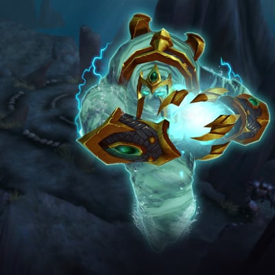 Reittier der Klasse Schamane