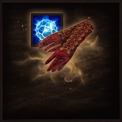 Kinetic Blast of Clustering Gloves