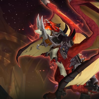 Reittier der Kriegerklasse