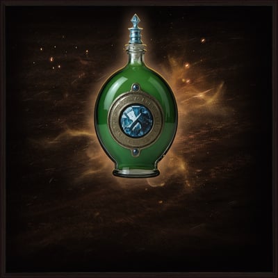 Sapphire Flask