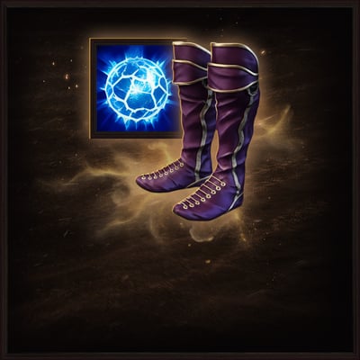 Kinetic Blast of Clustering Boots