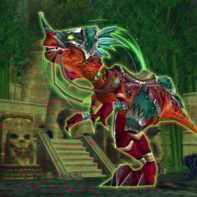 Armored Razzashi Raptor