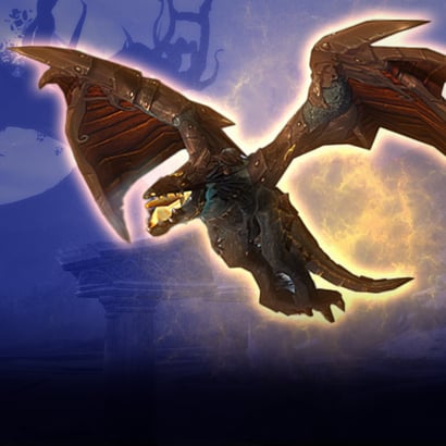 From where to get a free Flying Mount at level 77, WoW Wotlk 