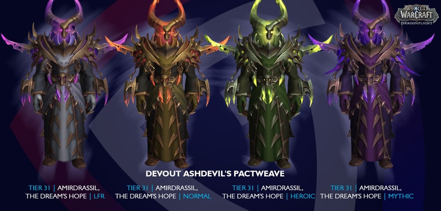 Warlock Transmog Sets