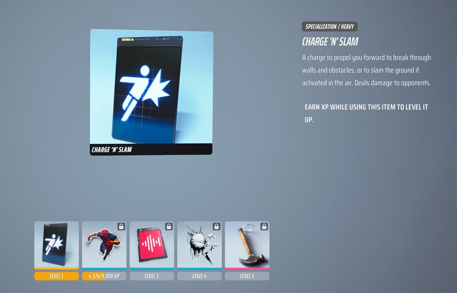 Specializations Leveling