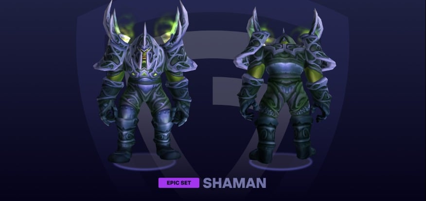 Shaman Epic PvP Set