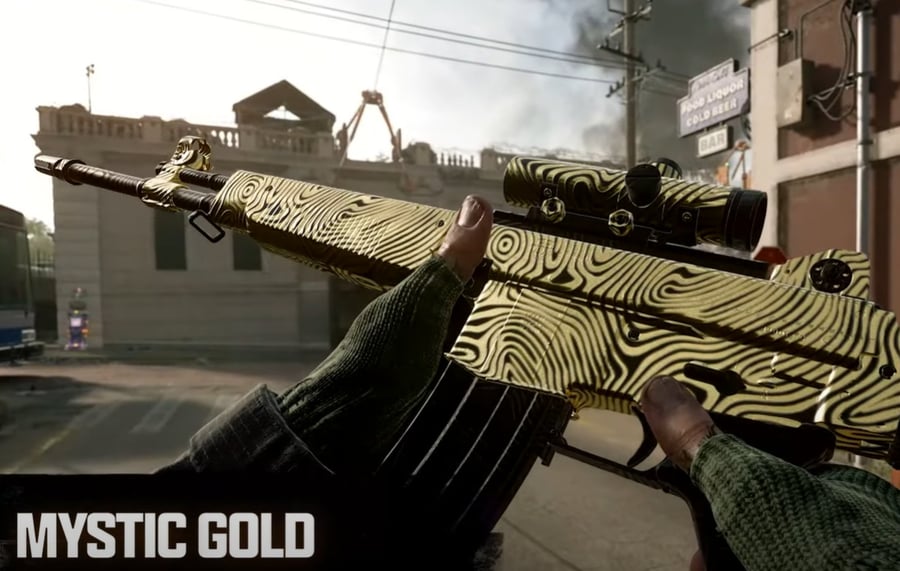 Mystic Gold Camo