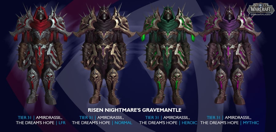 Death Knight Transmog Sets