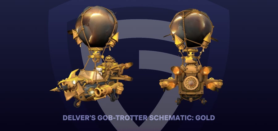 Delver's Gob-Trotter Schematic: Gold