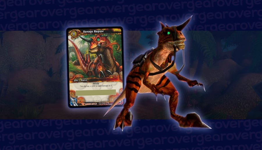 Buy WoW Savage Raptor TCG Mount, WoW Savage Raptor Mount for Sale at ...