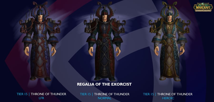 Priest Transmog Sets