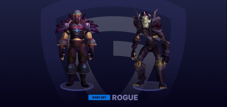 Rogue Rare PvP Set